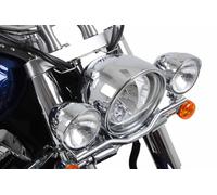 Twinlight set supporto e cavo cromato per Suzuki C 1800 R