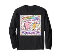 Twinning with My School Bestie Cute Matching Friend Twin Day Maglia a Manica