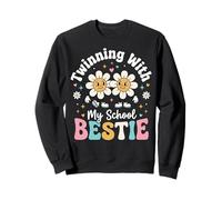 Twinning with My School Bestie Studente Abbinamento Felpa