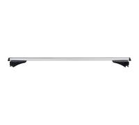 Twinny Load K02842599 Set Barra Portapacchi Alluminio A99 per Vari Modelli con Barre longitudinali Chiuse o Piccole e Aperte, Argento