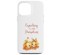 Twins Pregnancy Expecting Two Little Pumpkins Halloween Fall Custodia per iPhone 13 Pro Max