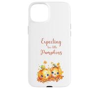 Twins Pregnancy Expecting Two Little Pumpkins Halloween Fall Custodia per iPhone 15 Plus