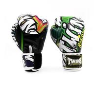 Twins Special BGVL 3 Guanti da Boxe - Vera Pelle - Graffiti 14 oz