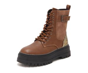 Twinset - 222Tjt010 Anfibio Boot - - Shoes - Donna - Marrone - 39 EU