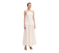 Twinset - Abito con Scollo all'Americana Ricamato - - Dresses - Donna - Beige - M