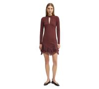 Twinset - Abito Corto in Tulle Plissé - - Dresses - Donna - Marrone - S