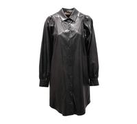 Twinset - Abito in Ecopelle Nero Viscosa - - Dresses - Donna - Nero - M