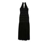 Twinset - Abito in pizzo Scollo all'americana Orlo svasato - - Dresses - Donna - Nero - M