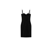 Twinset - Abito longuette bustier con ganci - - Dresses - Donna - Nero - S