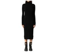 Twinset - Abito Lungo a Coste - - Dresses - Donna - Nero - S