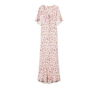 Twinset - Abito Lungo con Stampa Floreale - - Dresses - Donna - Rosa - M