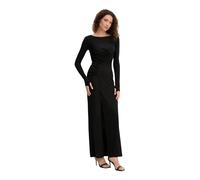Twinset - Abito Lungo Drappeggiato - - Dresses - Donna - Nero - M