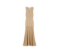 Twinset - Abito lungo girocollo - - Dresses - Donna - Beige - M