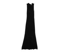 Twinset - Abito Lungo in Maglia Mesh - - Dresses - Donna - Nero - M