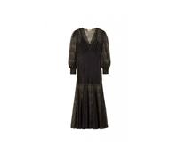Twinset - Abito Lungo in Pizzo Valenciennes - - Dresses - Donna - Nero - M