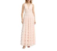Twinset - Abito Maxi in Tulle con Volant - - Dresses - Donna - Rosa - S
