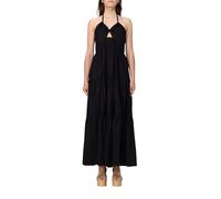 Twinset - Abito Midi Rosso Elegante - - Dresses - Donna - Nero - M