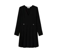 Twinset - Abito Nero Plissettato Mini - - Dresses - Donna - Nero - M
