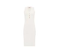 Twinset - Abito senza maniche all'uncinetto con scollo a V - - Dresses - Donna - Beige - M