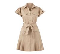 Twinset - Actitude Abito Camicia - - Dresses - Donna - Beige - M