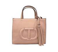 Twinset - Borsa a mano in pelle PU dal design elegante - - Bags - Donna - Rosa - ONE SIZE