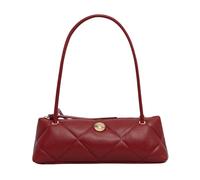 Twinset - Borsa Bowling Trapuntata con Logo - - Bags - Donna - Rosso - ONE SIZE