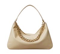 Twinset - Borsa hobo in pelle beige Liliane - - Bags - Donna - Beige - ONE SIZE