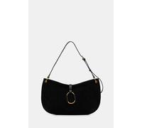 TWINSET Borsa hobo tonda in pelle scamosciata