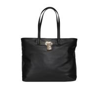 Twinset - Borsa in ecopelle con logo frontale - - Bags - Donna - Nero - ONE SIZE