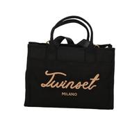 Twinset - Borsa in tessuto Sand - - Bags - Donna - Nero - ONE SIZE