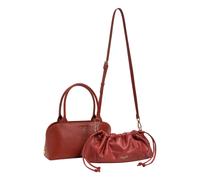 Twinset - Borsa strutturata con manico superiore - - Bags - Donna - Rosso - ONE SIZE