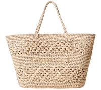 Twinset - Borsa Tote Bohemienne - - Bags - Donna - Beige - ONE SIZE