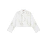 Twinset - Camicia Ricamata - - Blouses & Shirts - Donna - Bianco - L