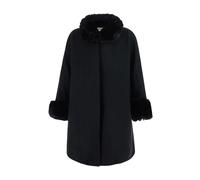 Twinset - Cappotto con collo a revers - - Jackets - Donna - Nero - ONE SIZE