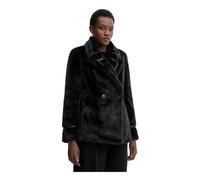Twinset - Cappotto Corto in Eco-pelliccia - - Jackets - Donna - Nero - L