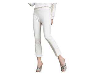Twinset - Cropped Pantaloni - - Trousers - Donna - Bianco - S