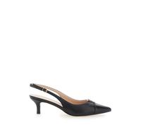 Twinset - Décolleté a punta in pelle - - Shoes - Donna - Nero - 40 EU