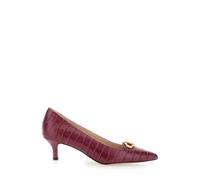 Twinset - Décolleté con stampa coccodrillo - - Shoes - Donna - Rosso - 36 EU