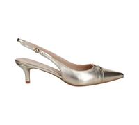 Twinset, ,Shoes ,Donna ,Grigio ,37 EU Décolleté Slingback in Pelle