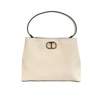 Twinset - Elegante borsa a mano in ecopelle con interno spazioso - - Bags - Donna - Bianco - ONE SIZE