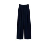 Twinset - Elegante Pantaloni Palazzo a Gamba Larga a Righe - - Trousers - Donna - Blu - S