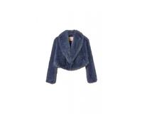 Twinset - Faux Fur Shearling Giacche - - Jackets - Donna - Blu - S