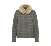 Twinset - Giacca in Ecopelliccia - - Jackets - Donna - Grigio - M