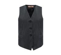 Twinset - Gilet Poliestere Grigio - - Jackets - Donna - Grigio - M