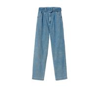 Twinset - Jeans a gamba larga con cintura - - Jeans - Donna - Blu - W29
