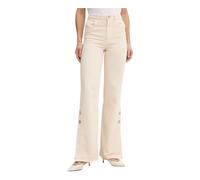 Twinset - Jeans a gamba larga - - Jeans - Donna - Beige - W30