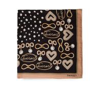 Twinset - Kefiah con stampa gioiello - - Accessories - Donna - Multicolore - ONE SIZE