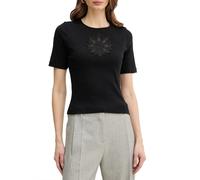 Twinset - T-shirt Ricamata - - Tops - Donna - Nero - S