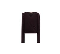 Twinset - Maglia Scollo a V - - Knitwear - Donna - Marrone - S