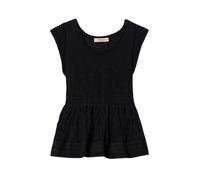 Twinset - Maglia Svasata con Motivo Floreale - - Tops - Donna - Nero - M